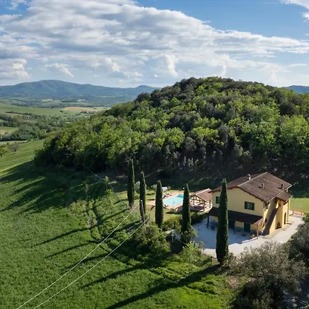 Вилла Podere Capanna - Il Tuo Rifugio Di Relax Nella Campagna Toscana Монтекатини-Валь-ди-Чечина